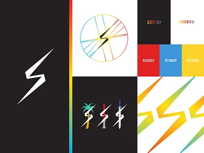 Steeziology artist black branding client design flat gradient graphicdesign icon identity illustrator logo logodesign modern s simple