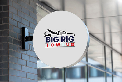 Towing Logo Design clean logo comapany logo graphic design logo logo design minimalist logo towing