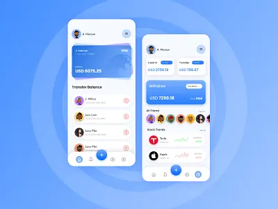 Finance App UI Design app design app interface app ui branding design finance app ui ui ux web banner web ui website design