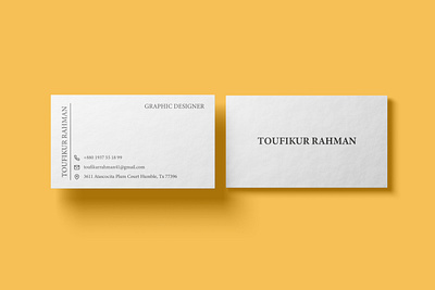 Simple business card design । print ready file business card businesscarddesign businessowner businesstips card graphic design namecard photoshop printing simple business card