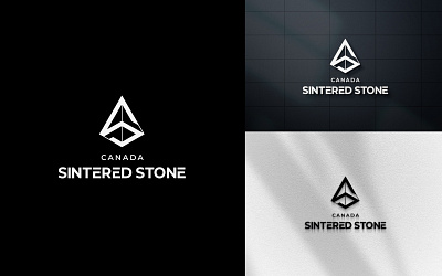 Sintered Stone Canada Logo. branding design graphic design icon illustration logo minimal real estate spa ui ux vector