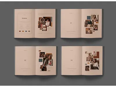 Noelae Moodboard Collections brochure brochure design catalog catalogue clean collections graphic design indesign layout magazine minimal minimalist mood board moodboard moodboard design moodboard template moodboards photography template us letter