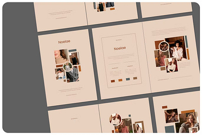 Noelae Moodboard Collections brochure brochure design catalog catalogue clean collections graphic design indesign layout magazine minimal minimalist mood board moodboard moodboard design moodboard template moodboards photography template us letter