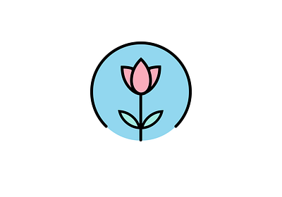 Flower Logo branding design illustration logo ui