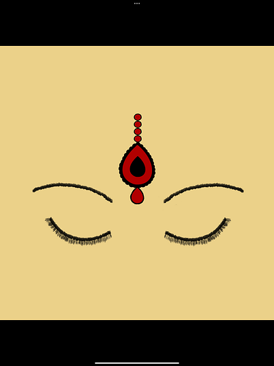 Indian Woman bride brown girl daughter desi eastern eyes feminism girlfriend graphic design illustration india indian jewelry jewelry logo pakistan red tan theruknuk wife woman
