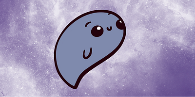 Space Seal adventure cosmos cute explore galaxy graphic design happy kawaii logo mascot purple seal space stars theruknuk