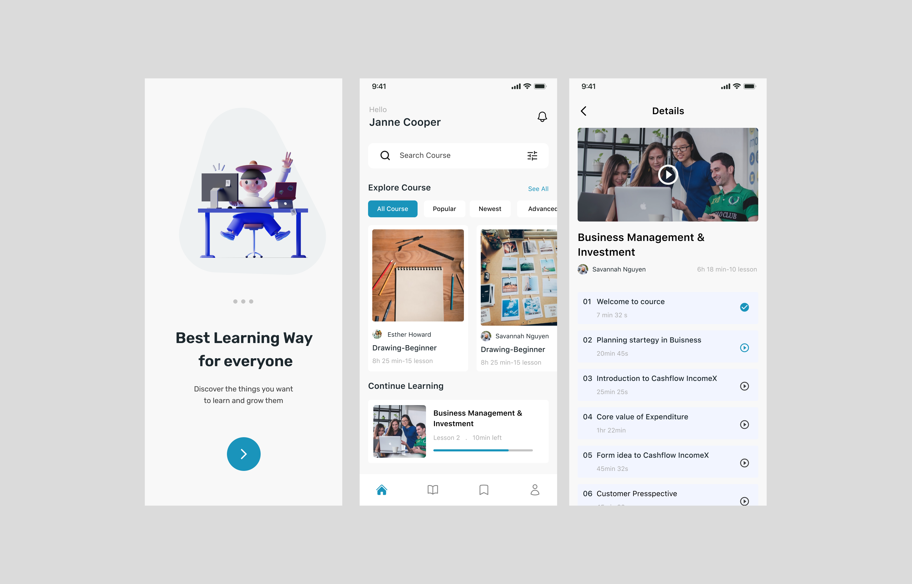 POLO app app design course app education education app glass morphism learning app school website