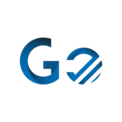 Go design flat logo graphic design graphic designer logo logo design minimalist logo typography