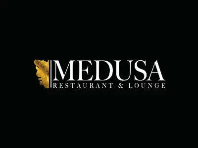 Medusa Lounge Cleveland Logo branding design djillwill graphic design illustration logo medusa typography