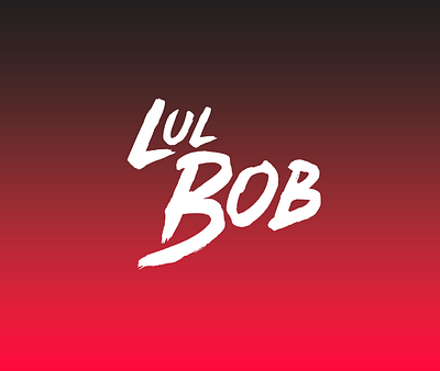 Lul Bob Logo branding design djillwill graphic design illustration logo lul bob typography