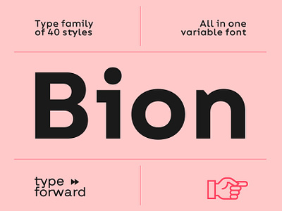 Bion Font Family