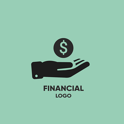 Financial Logo Design animation app branding business business card design graphic design illustration logo