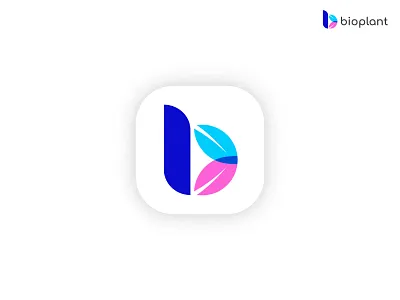 bioplant logo arafat logo bioplant branding colourful custom logo design icon identity illustration logo logo mark logodesign logos mark minimalist modern plant