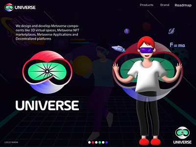 Metaverse Logo Design bitcoin blockchain brand identity crypto cryptocurrency ecommerce logo meta metaverse logo metaverse nft modern logo multiverse logo nft nfts planet technology universe virtual reality visual identity vr