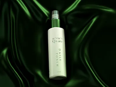 Qcare - cosmetics 3d branding design graphic design icon logo logotype packaging typography
