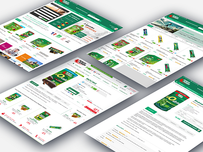 Web design pages desktop Punch Power branding web design