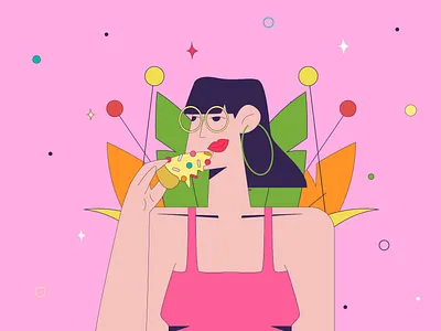 Monday ⚡️ adobe illustration behance character character design character designer design dribbble flat character flat design flat design illustration flat girl character flat illustration girl vector illustration illustrator procreate vector vector character vector illustration women character design