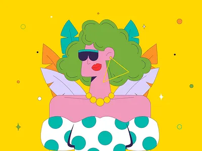 Wednesday ✨ adobe illustrator behance character character design character designer design dribbble flat character design flat design flat design illustration flat illustration freelance illustrator illustration illustrator procreate vector vector character vector girl character vector illustration women character