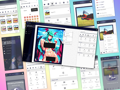 Pixel Art, Painting, NFT! app application editing editor free image nft painting pixel art ui web