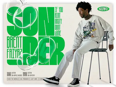 Sonder, Brant Faiyaz applmusic brand brantfaiyaz design graphic design nuwo sonder spotify supparom
