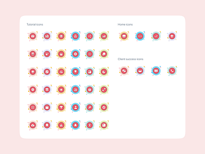 Bubbles Icons animation app bubbles design flat flat icon graphic design icon icons illustration ui ui design uiux user interface