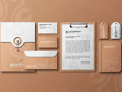 Stationery Branding Mockup minimalist