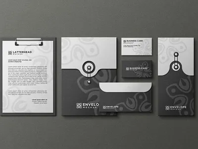 Stationery Branding Mockup minimalist