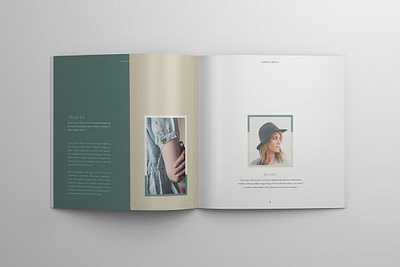 Square Portfolio Template brochure brochure design concept corporate cover design graphic indesign layout leaflet lookbook magazine portfolio portfolio design portfolio template presentation report square template web design