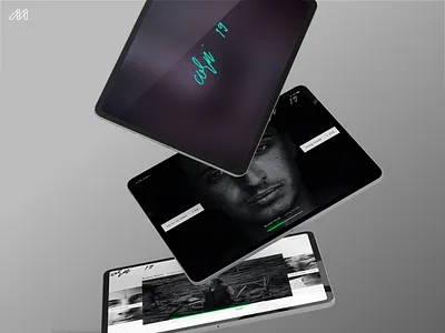 website m® branding design homepage minimal ui ux web design