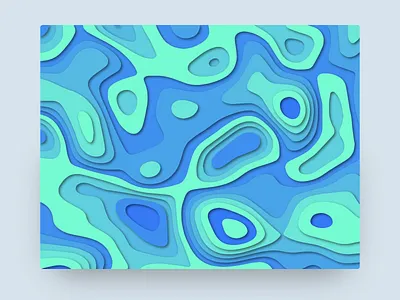 Paper cut out clouds 3d blue branding cut out cyan design effect gradient graphic design green illustration illustrator logo paper photoshop turquoise uidesign vector