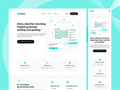 Grammar and writing spelling Checker Ai Tool - sadekud ai tool landing page ai tool website english grammar ai tool grammar checker landing page website design writing landing page writing website