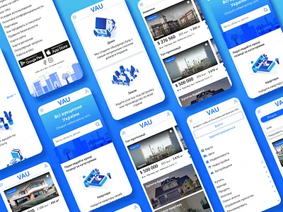 VAU Auctions webplatform app illustration platform site typography ui ux web webplatform website