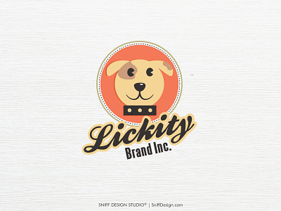 Pet Logo & Branding Design for Lickity Brand Inc | Part 2 canine dog dog brand dog branding dog design dog logo illustration logo pet pet branding pet business pet design pet industry pet logo pet pro petpreneur pets retro sniff design sniff design studio