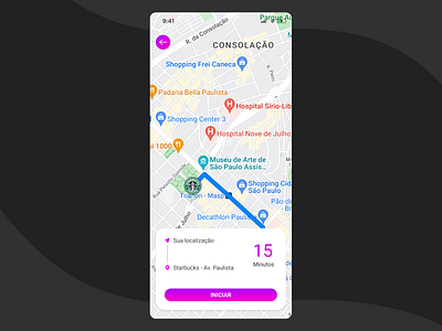 Daily UI 020 - location tracker daily ui dailyui design ui ux