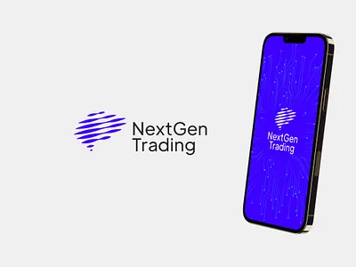 NextGen Trading - Logo analysis brain brand design brand identity branding crypto cryptocurrency data design logo logotype minimalism nextgen trading trading vector