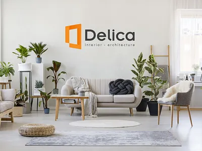 Delica | Thiết kế logo branding design illustration logo logo design typography vector