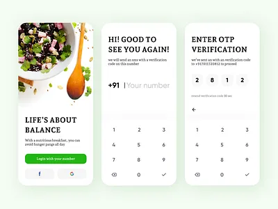 sign in android app clean design figma food grocery ios login logout minimal mobile sign in sign up ui ux