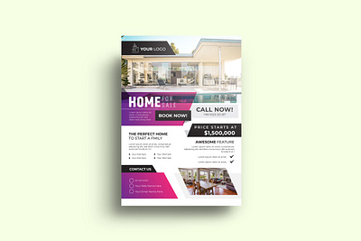 Corporate Real Estate Business Flyer sell