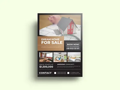 Corporate Real Estate Business Flyer sell