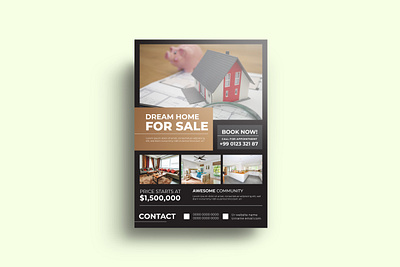 Corporate Real Estate Business Flyer sell