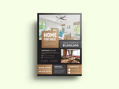 Corporate Real Estate Business Flyer sell