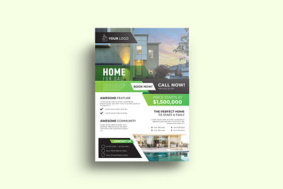 Corporate Real Estate Business Flyer sell
