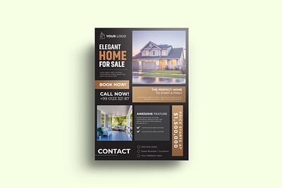 Corporate Real Estate Business Flyer sell