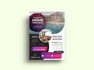 Corporate Real Estate Business Flyer sell