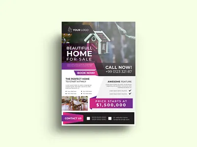 Corporate Real Estate Business Flyer sell