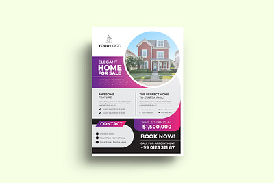 Corporate Real Estate Business Flyer sell