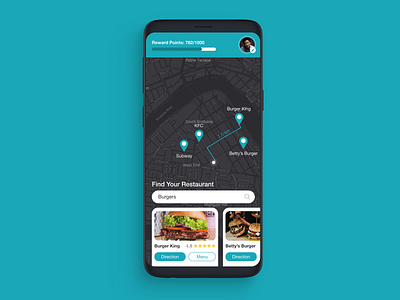 Daily UI 029 -Map- app app design dailyui dailyui029 graphic design map ui uidesign uiux user experience user interface ux uxui visual design web deisgn