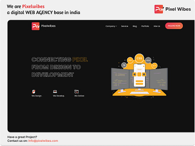 Pixelwibes - Digital Web Agency admin angular app development blockchain branding design graphic design laravel magento mobile app php phython react react js react native template ui web app web development wordpress