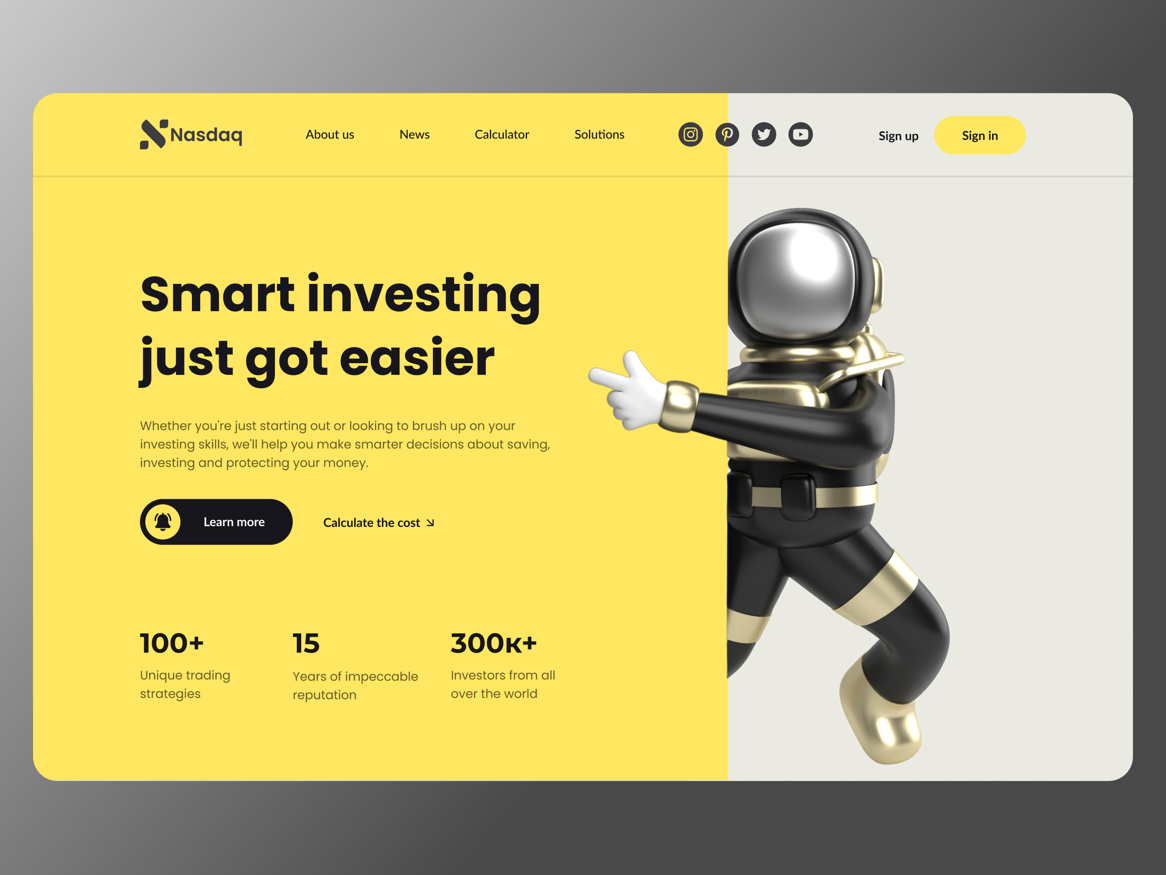 Example of Landing Page Design