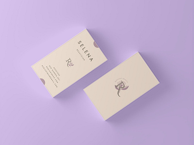 Verticle Business Card Design For Beauty Brand beauty branding business businesscard design graphic design mockup stationerydesign ui ux verticlebusinesscard